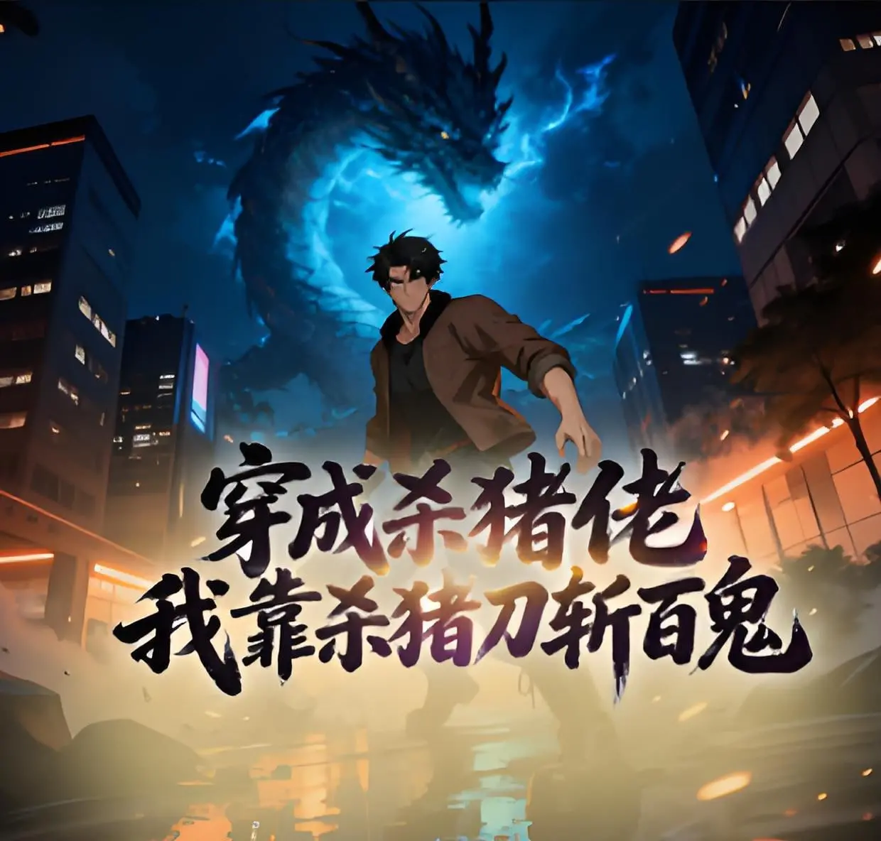《穿成杀猪佬，我靠杀猪刀斩百鬼 动态漫画》：这后宫开得比杀猪刀还快，真是又野又刺激！